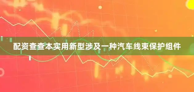 配资查查本实用新型涉及一种汽车线束保护组件