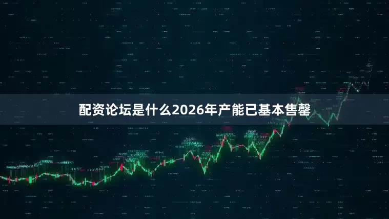 配资论坛是什么2026年产能已基本售罄